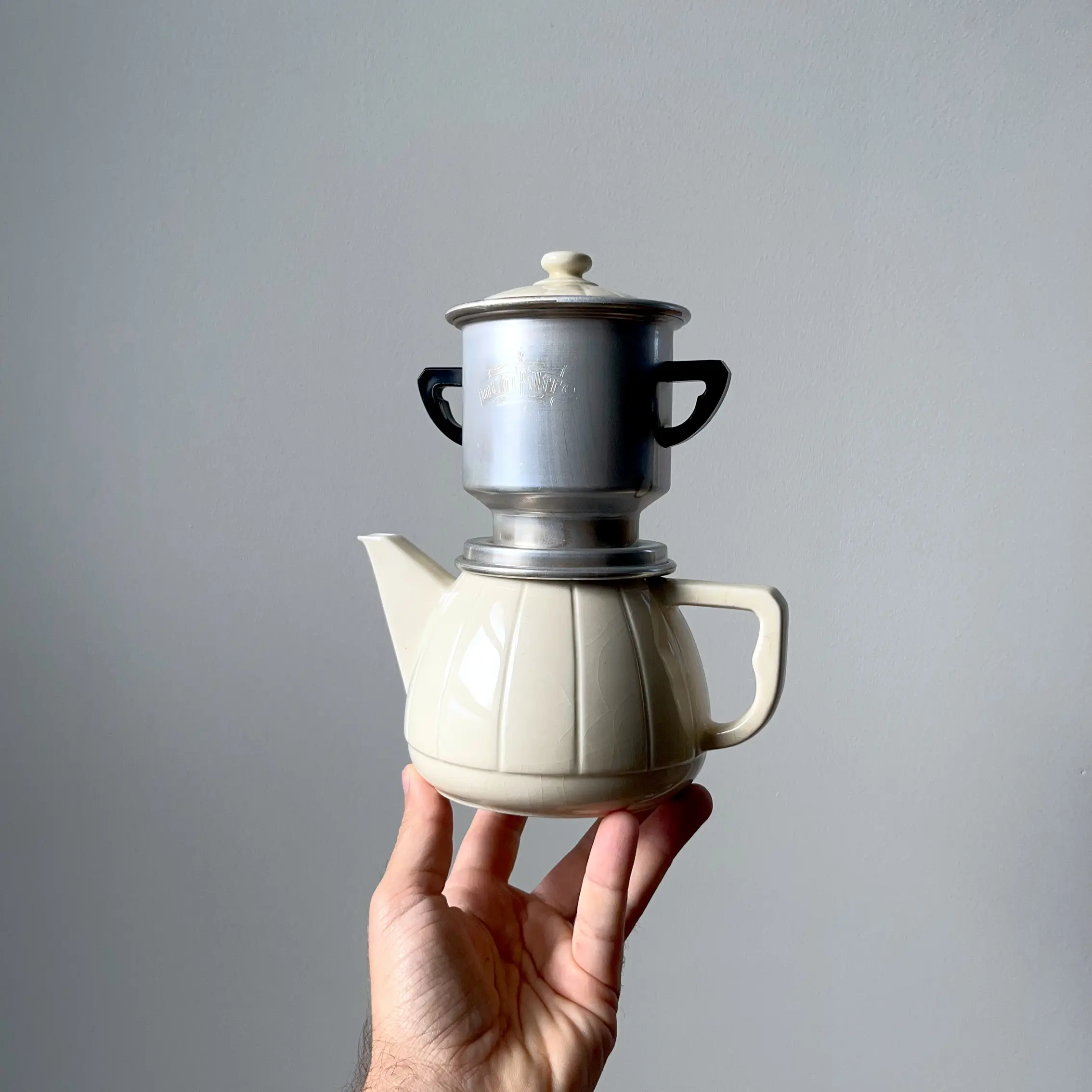 Cafetiere à filtre métal