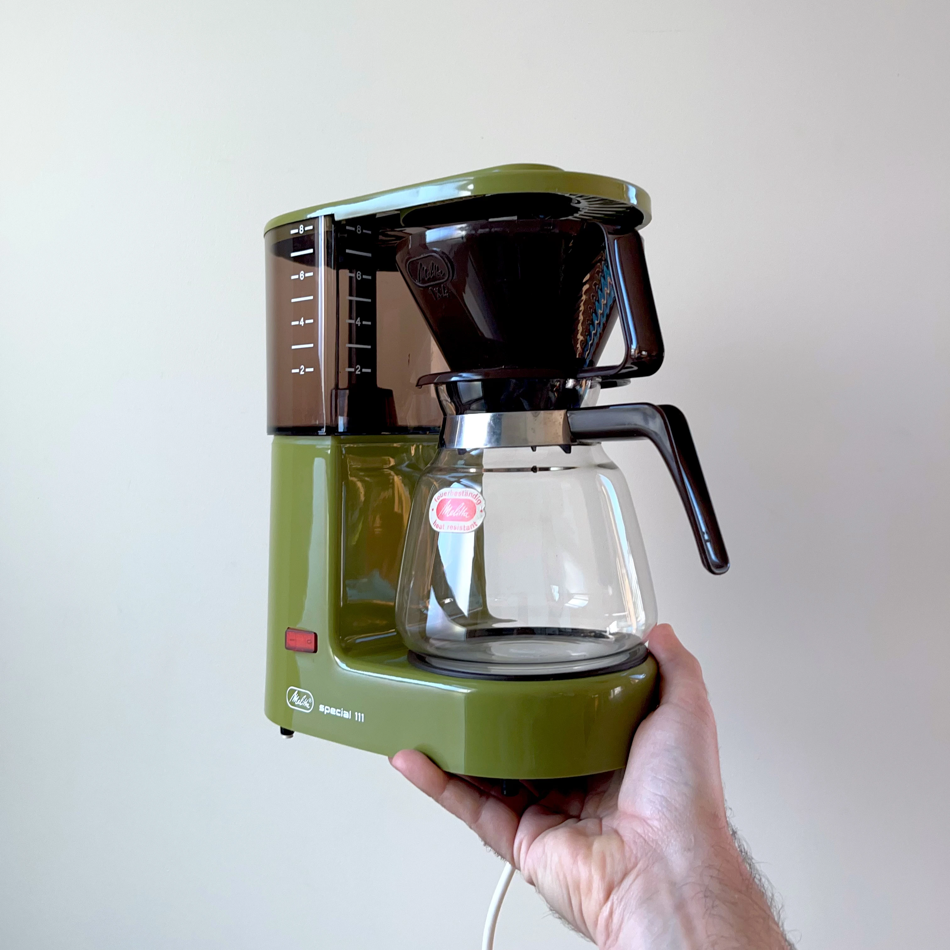 Cafetière Melitta special 111 verte