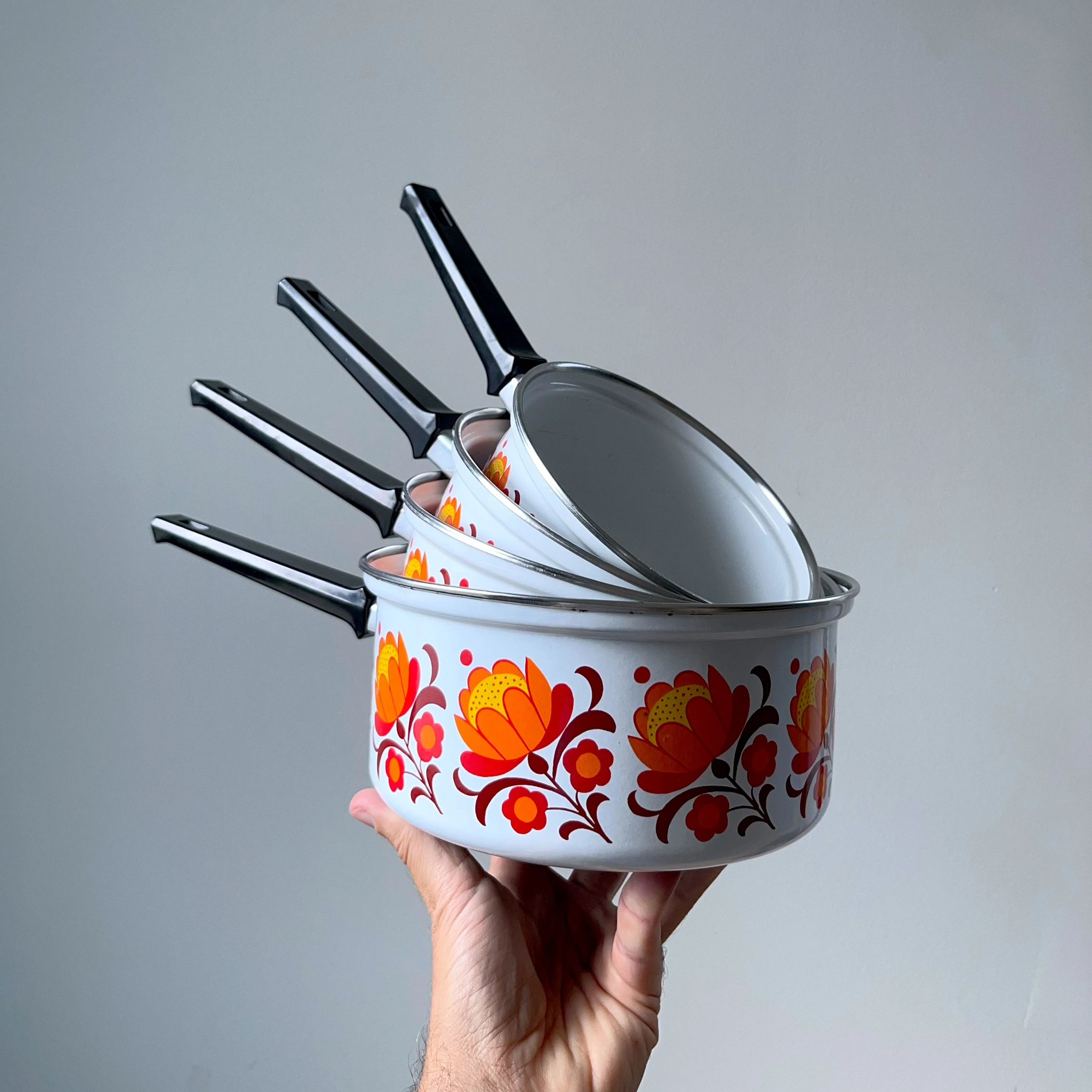 Set casseroles vintage